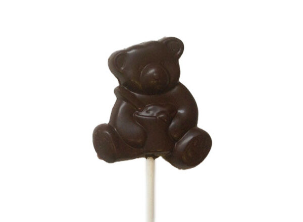 Sucette Ours Chocolat Noir