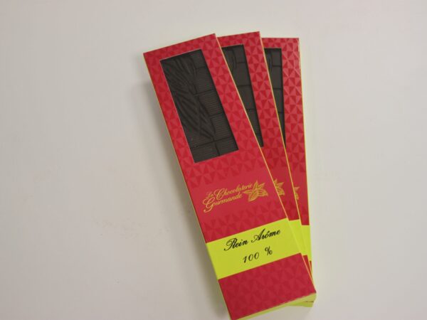 tablette chocolat plein arôme 100% noir