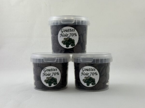 Gouttes de chocolat Noir 70%
