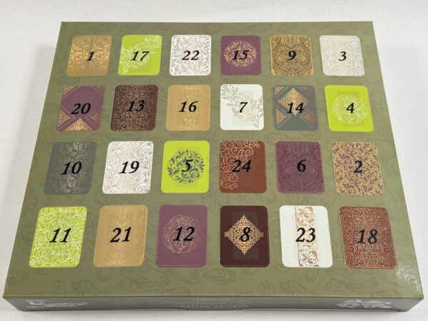 Calendrier de l'avent arabesque noel