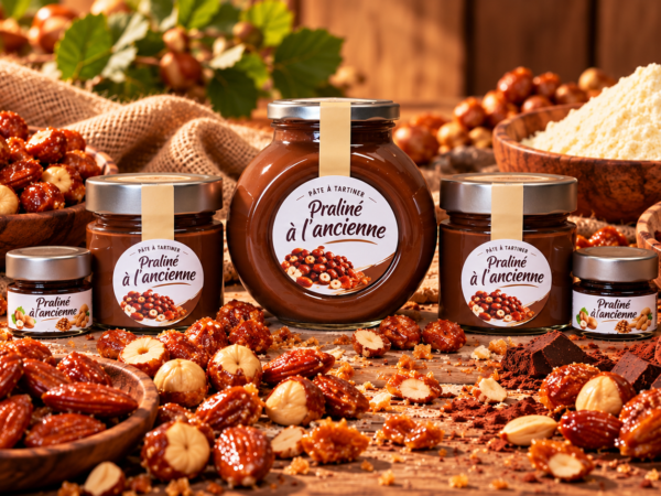 Pate a tartiner praline a l'ancienne